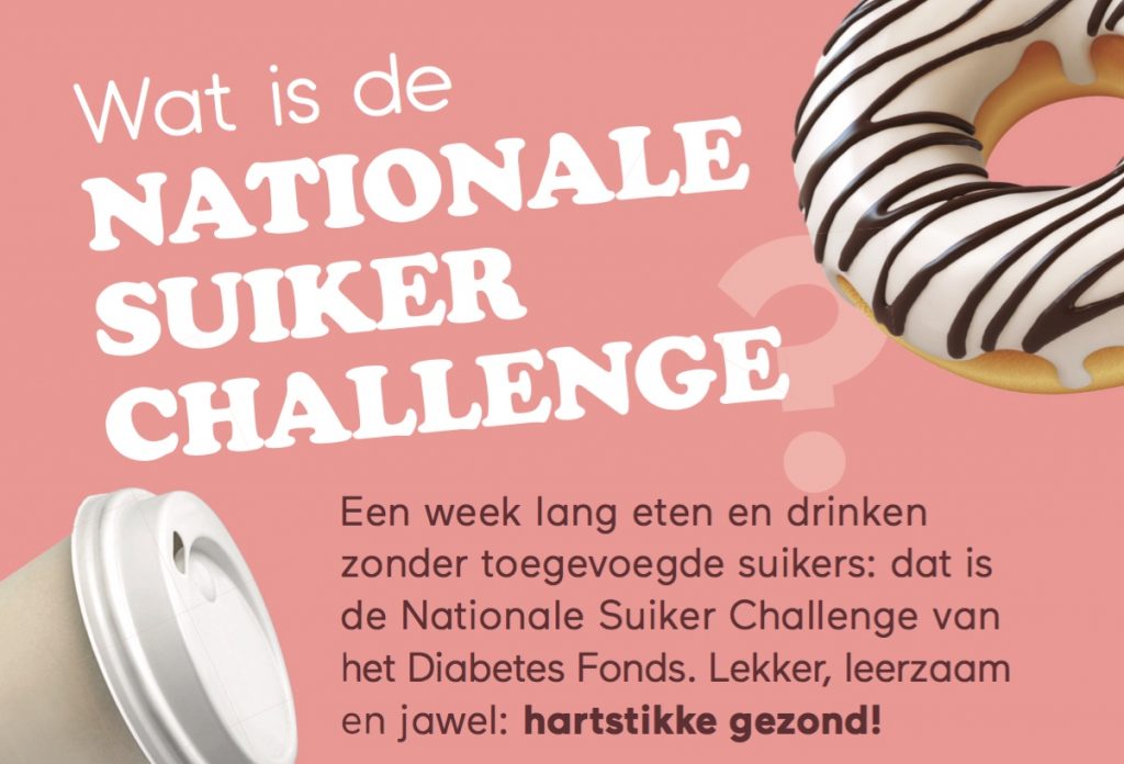 De Nationale suiker Challenge JessicaOnline.nl Diabetes Fonds