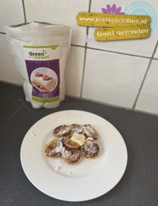 Suikervrije poedersuiker Greensweetstevia JessicaOnline.nl